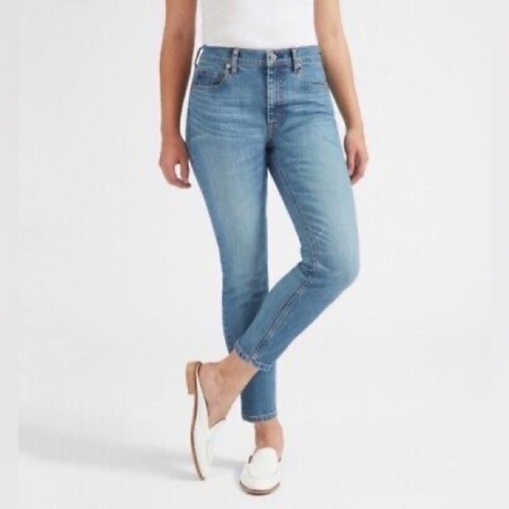 Everlane jeans Women’s 28 High Rise Ankle capsule casual normcore sustainable‎